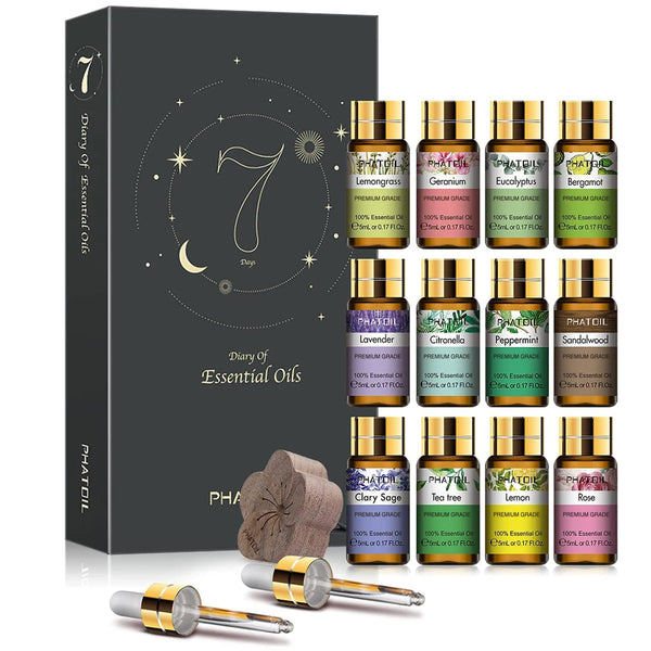 Coffret d'Huiles Essentielles PHATOIL – Pureté et Bien-être